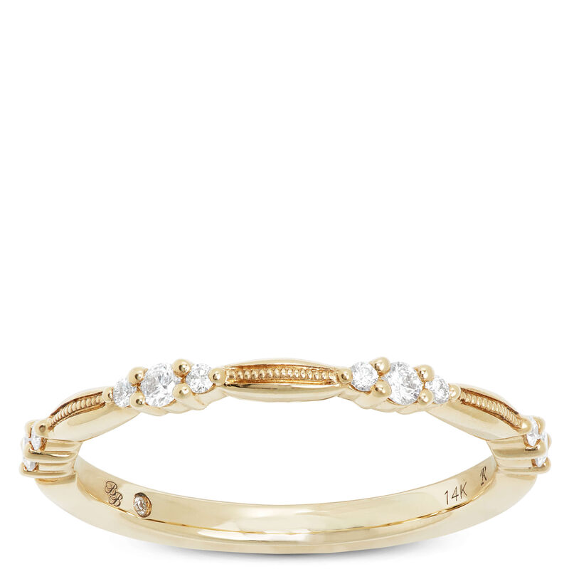 Bella Ponte Diamond Band 14K image number 0
