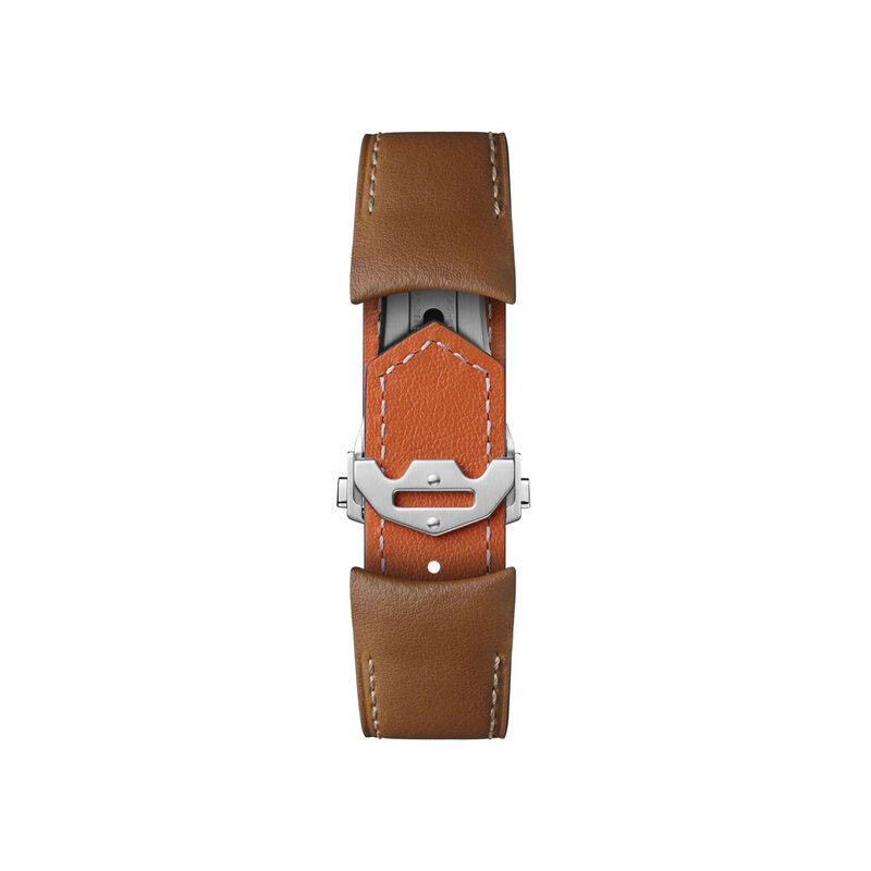 TAG Heuer Calibre E5 Brown Leather Strap, 40mm image number 1