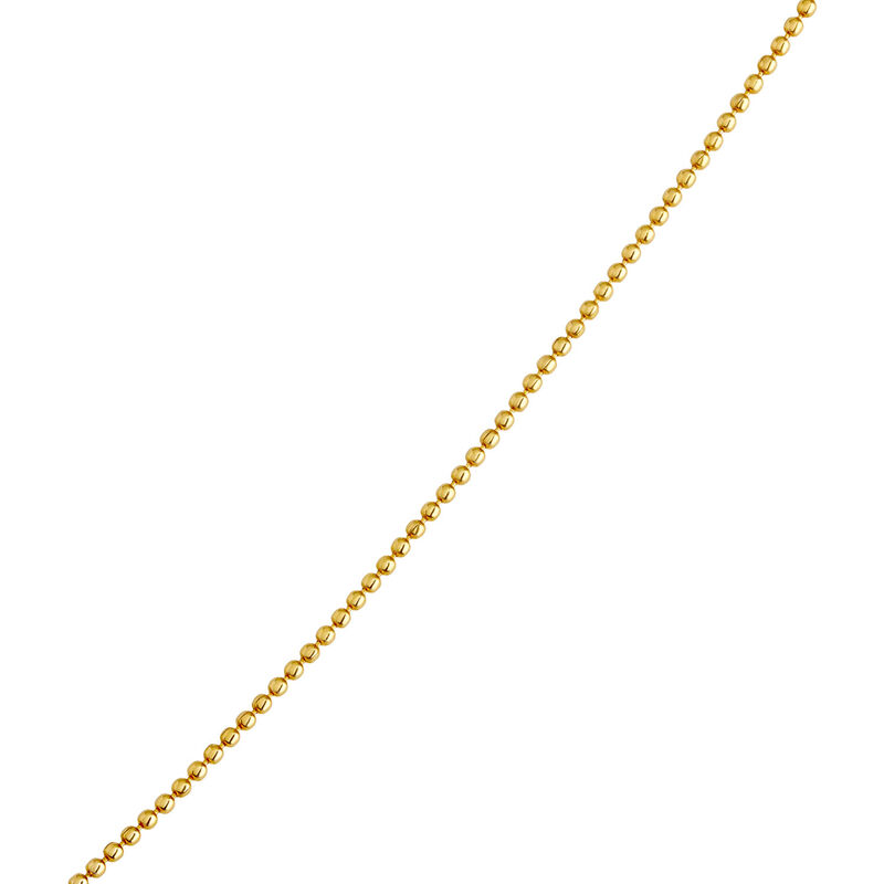Twisted Circle Pendant with Round Diamonds, &frac12; Carat Total Weight, 18K Yellow Gold image number 3