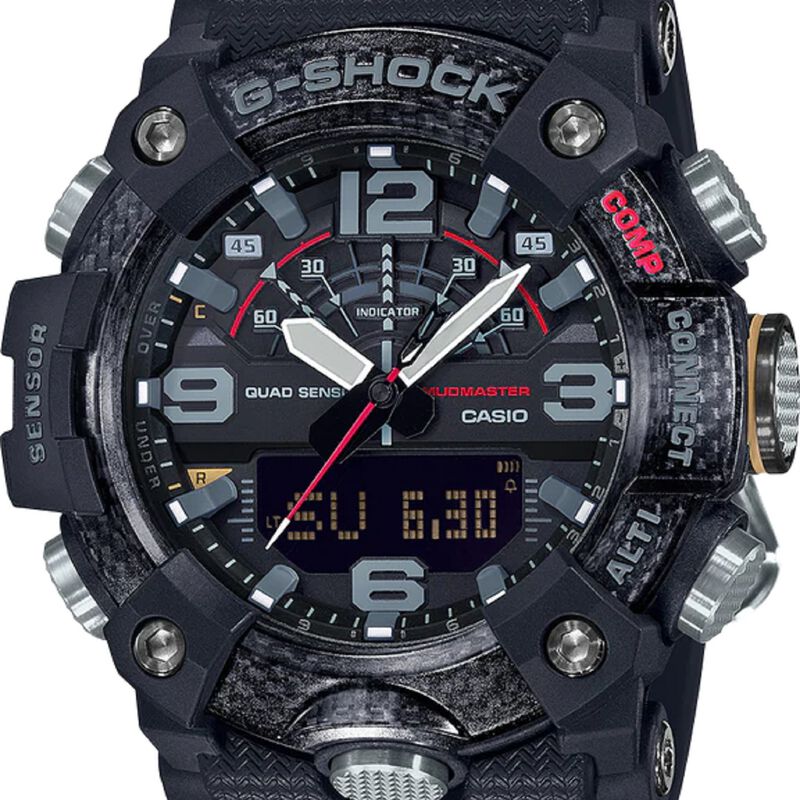 G-Shock GGB100-1A Mudmaster Connected Black Dial, 51.3mm image number 0