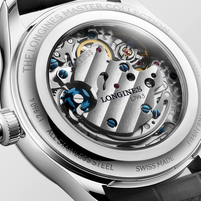 Longines Master Collection Chrono Monopusher Blue Dial Watch, 41mm image number 4