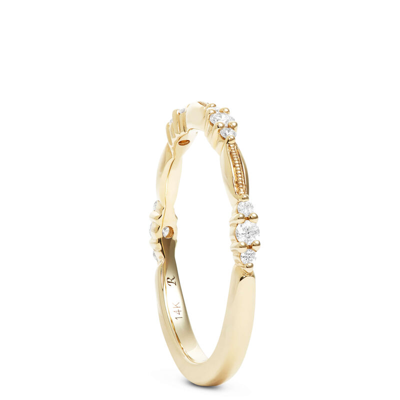 Bella Ponte Diamond Band 14K image number 1