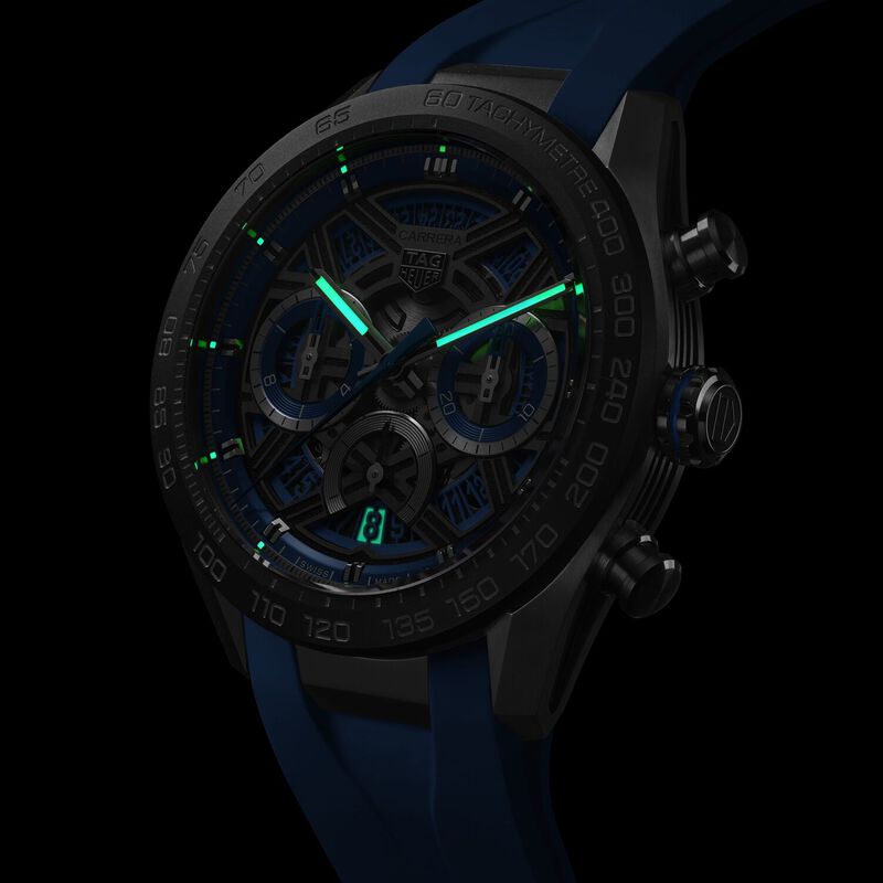 TAG Heuer Carrera Chronograph Extreme Sport Blue Dial, 44mm image number 7