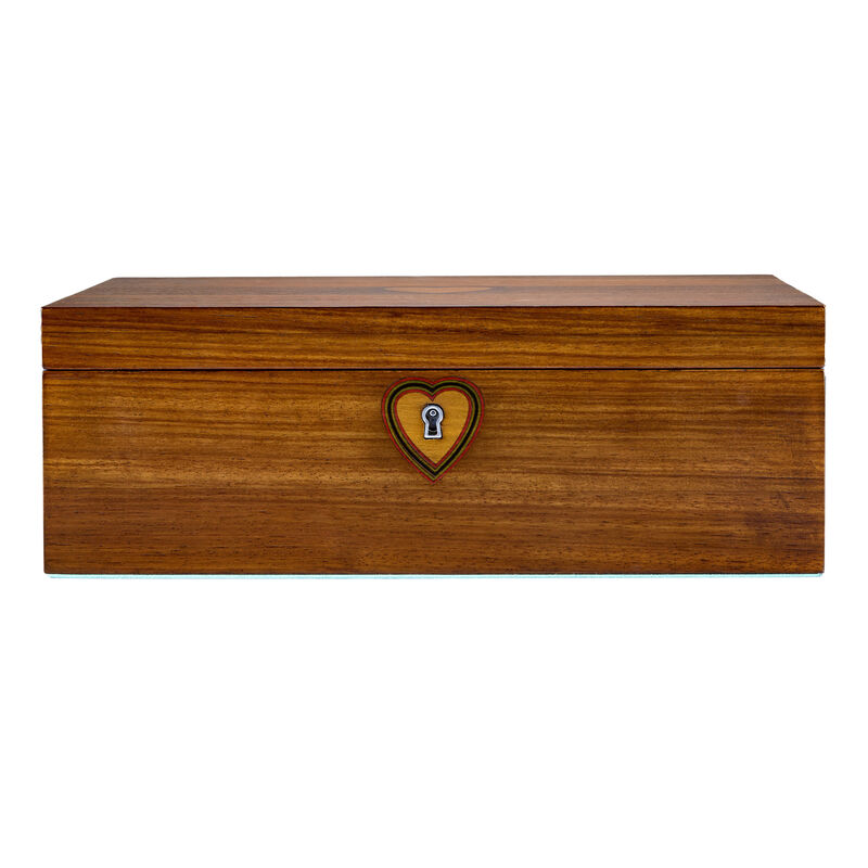 WOLF Ballet Musical Jewellery Box &ndash; Sleeping Beauty Walnut Wood image number 1
