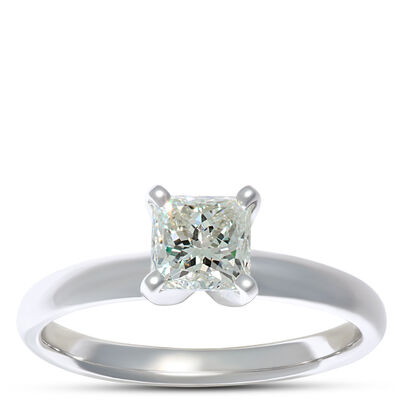 Ikuma Canadian Princess Cut Diamond Ring 14K, 1 ct.
