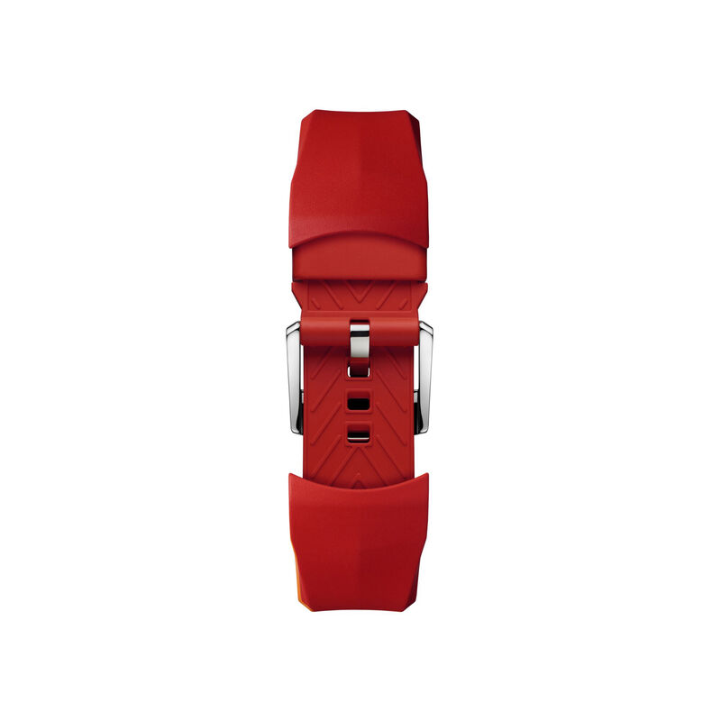 TAG Heuer Calibre E5 Red Rubber Strap, 40mm image number 1