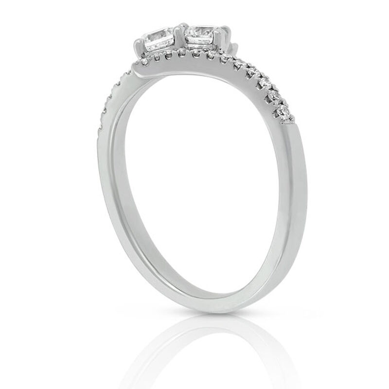 Ben Bridge Signature Diamond + Ever Us&trade; 2-Stone Diamond Ring 18K image number 5