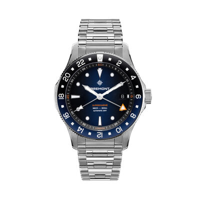 Bremont Supermarine GMT Glacier Blue Dial Watch, 40mm