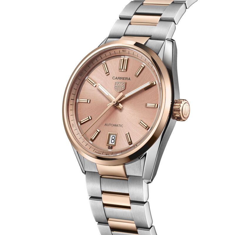 TAG Heuer Carrera Date Pink Dial, 36mm image number 1