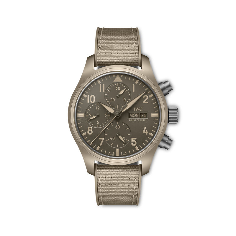 IWC Pilot&rsquo;s Watch Chronograph 41 TOP GUN Mojave Desert Brown Dial Watch, 41.9mm image number 0