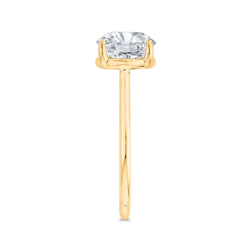 Bella Ponte "The Whisper" Engagement Ring Setting 14K image number 2