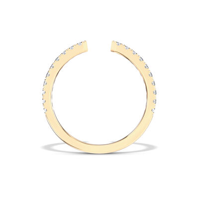 Classic Round Diamond Anniversary Band, &frac14; Carat Total Weight, 14K Yellow Gold