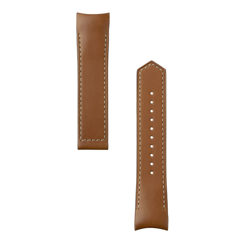 TAG Heuer Calibre E5 Brown Leather Strap, 40mm image number 0