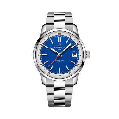 Breitling Top Time B31 Blue Dial Watch, 38mm