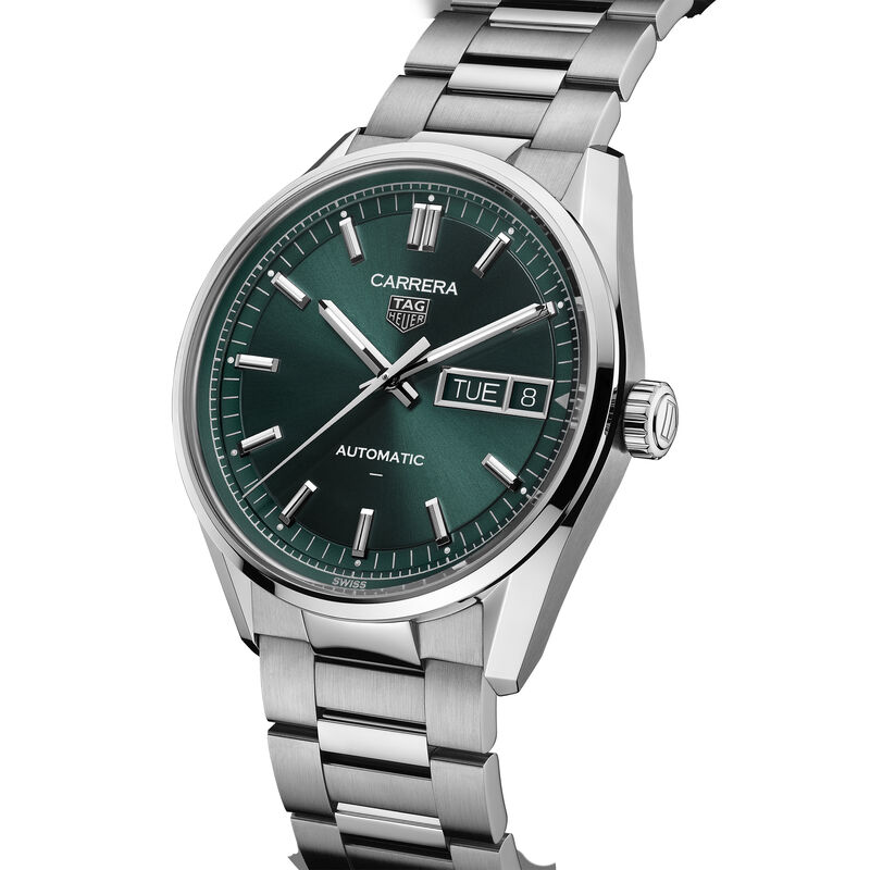 TAG Heuer Carrera Green Dial Watch, 41mm image number 1
