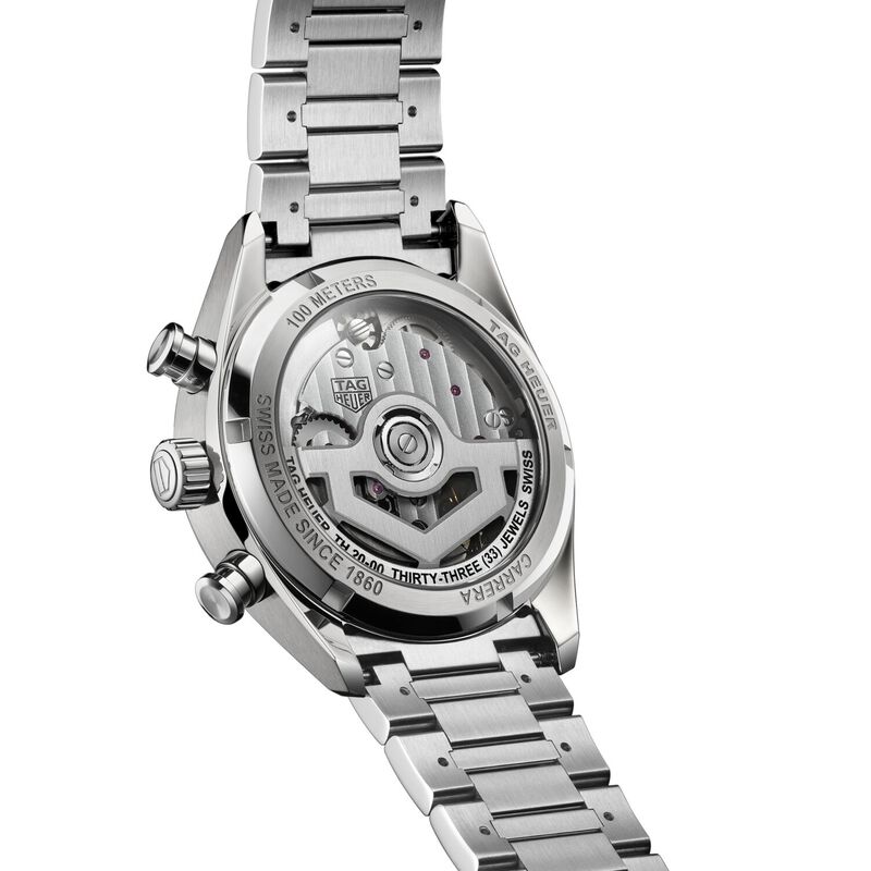 TAG Heuer Carrera Chronograph White Dial, 39mm image number 4