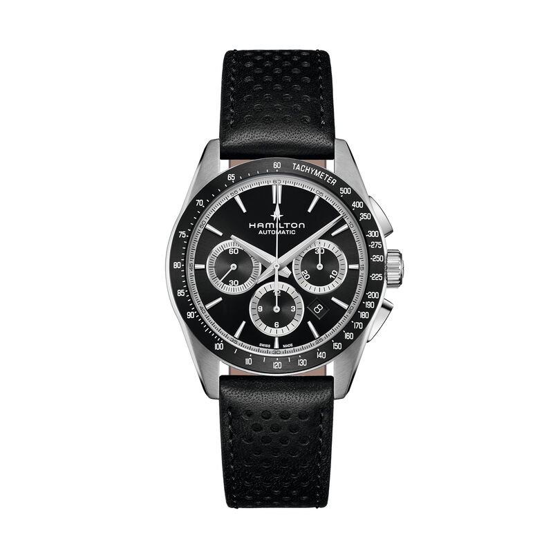 Hamilton Jazzmaster Performer Auto Chrono Black Dial Watch, 42mm image number 0