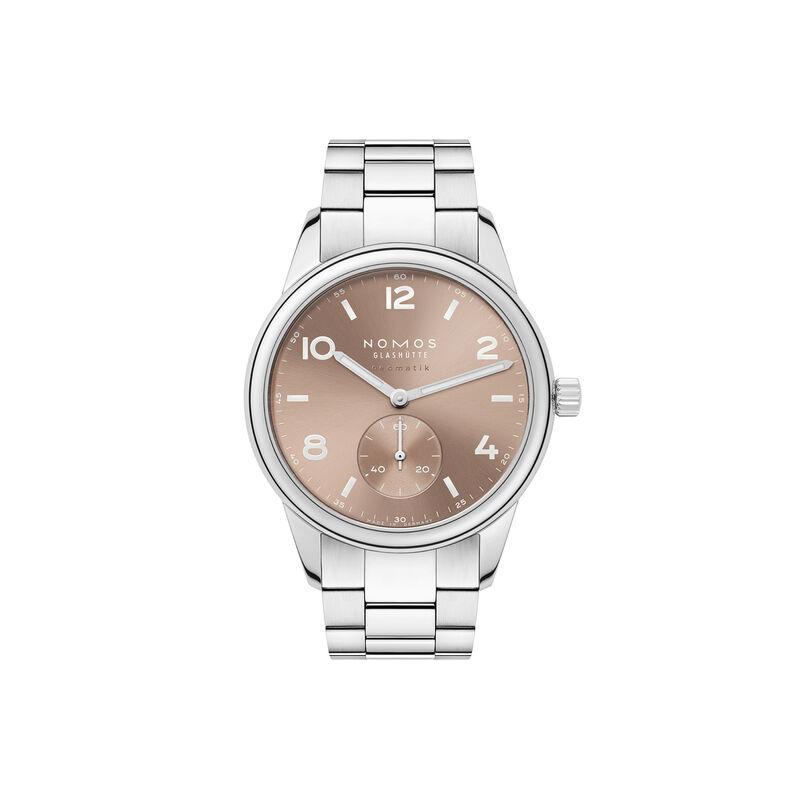 NOMOS Club Sport Neomatik 39 Ember Beige Gold Dial Watch, 39.5mm image number 0