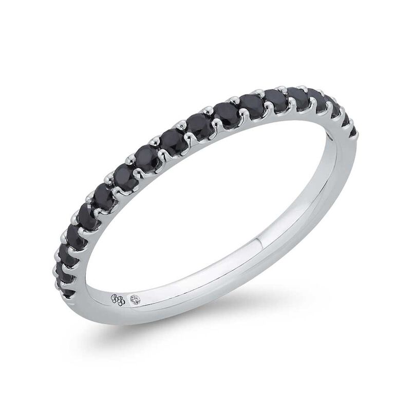 Bella Ponte Black Diamond Band 14K image number 0