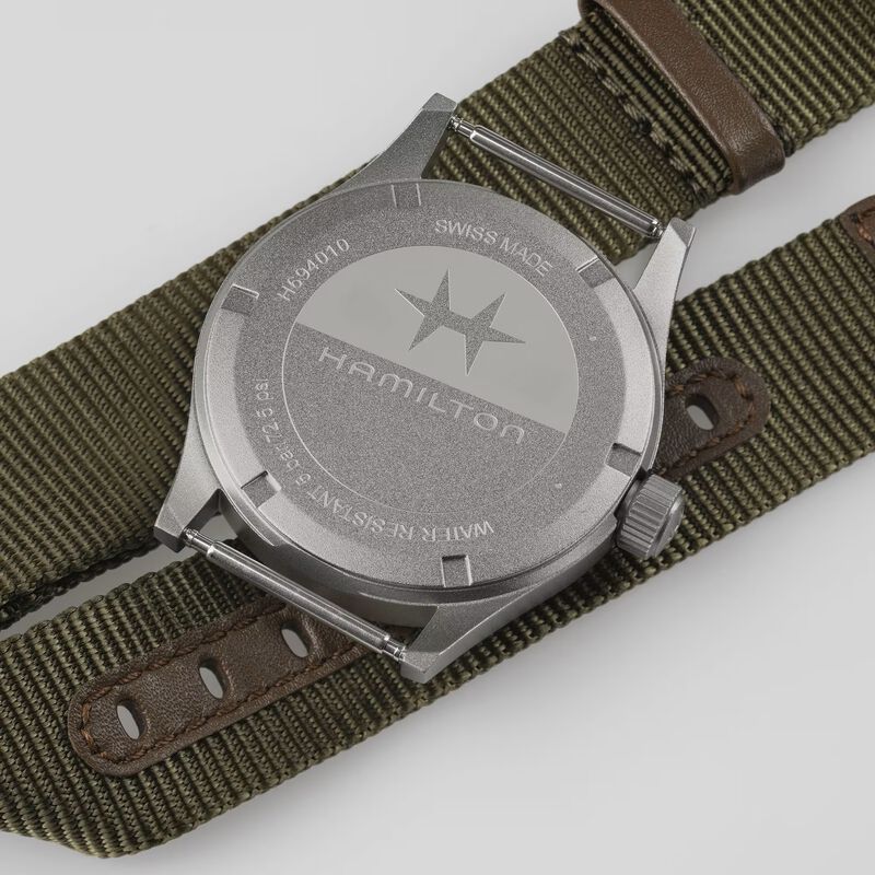 Hamilton Khaki Field Quartz Watch White Dial, 38mm image number 3