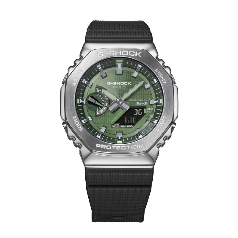 G-Shock GBM2100A-1A3 2100 Series Green Dial Watch, 44.4mm image number 0