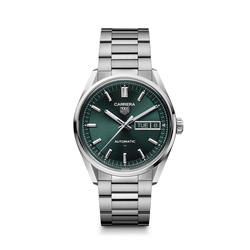 TAG Heuer Carrera Green Dial Watch, 41mm image number 0