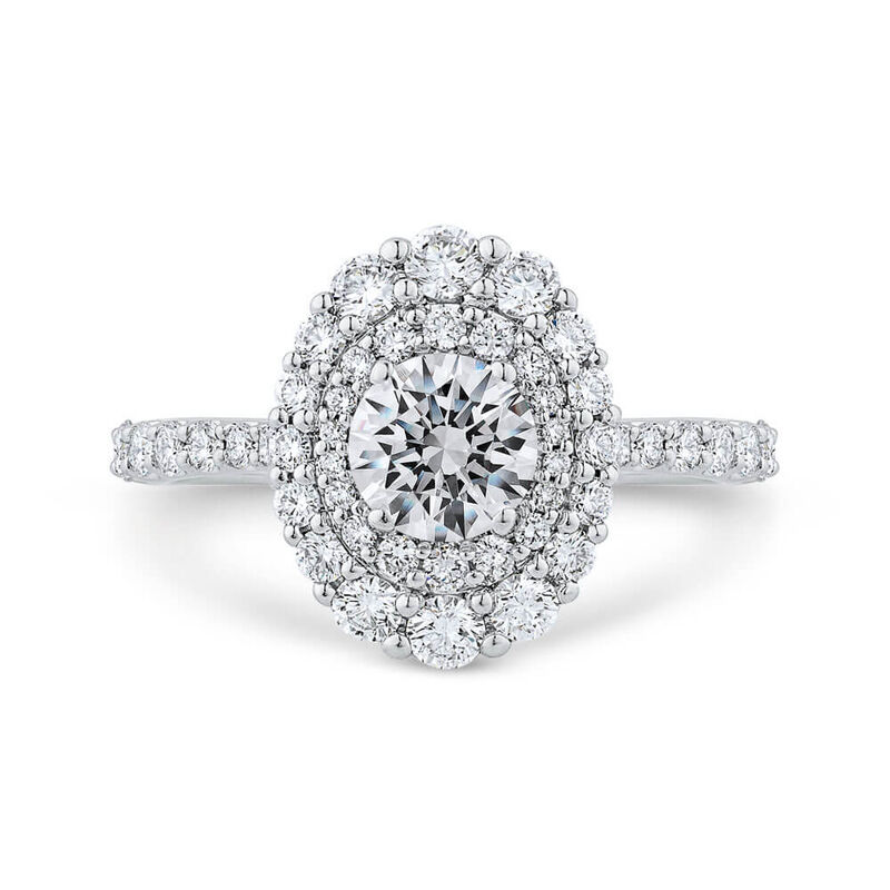 Bella Ponte Diamond Engagement Ring Setting 14K image number 1