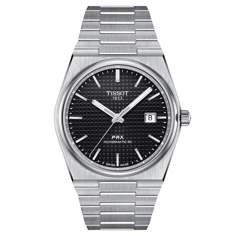TISSOT PRX Black Dial Watch, 40mm image number 0