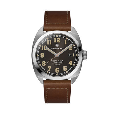 Bremont Terra Nova Date Black Dial Watch, 40.5mm