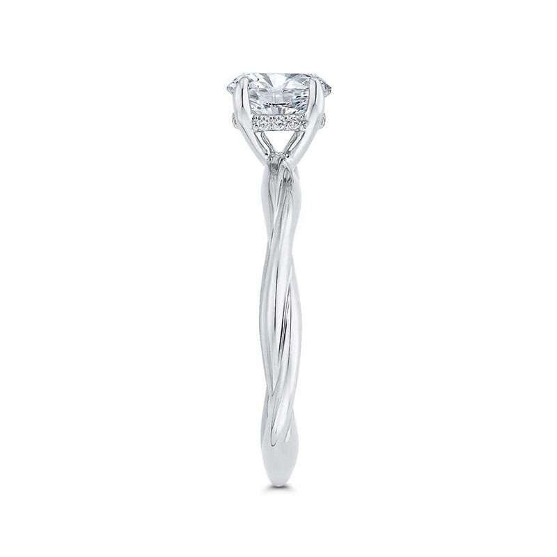 Bella Ponte Diamond Engagement Ring Setting 14K image number 2