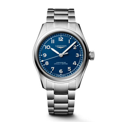 Longines Spirit Pilot Blue Dial Watch, 39mm