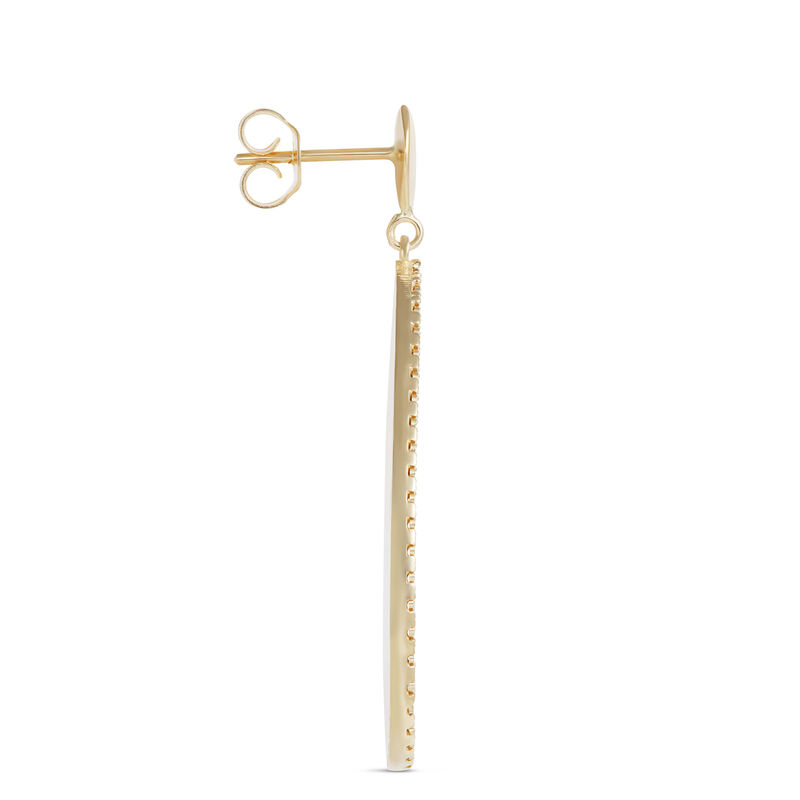Toscano Open Pear Drop Earrings, 14K Yellow Gold image number 1