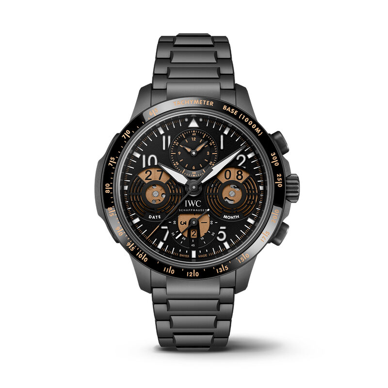 IWC Pilot&rsquo;s Watch Performance Chronograph Perpetual Calendar Digital Date-Month Black Dial Watch, 43mm image number 0