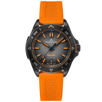 NORQAIN Adventure Neverest Black Gradient Dial Watch, 40mm