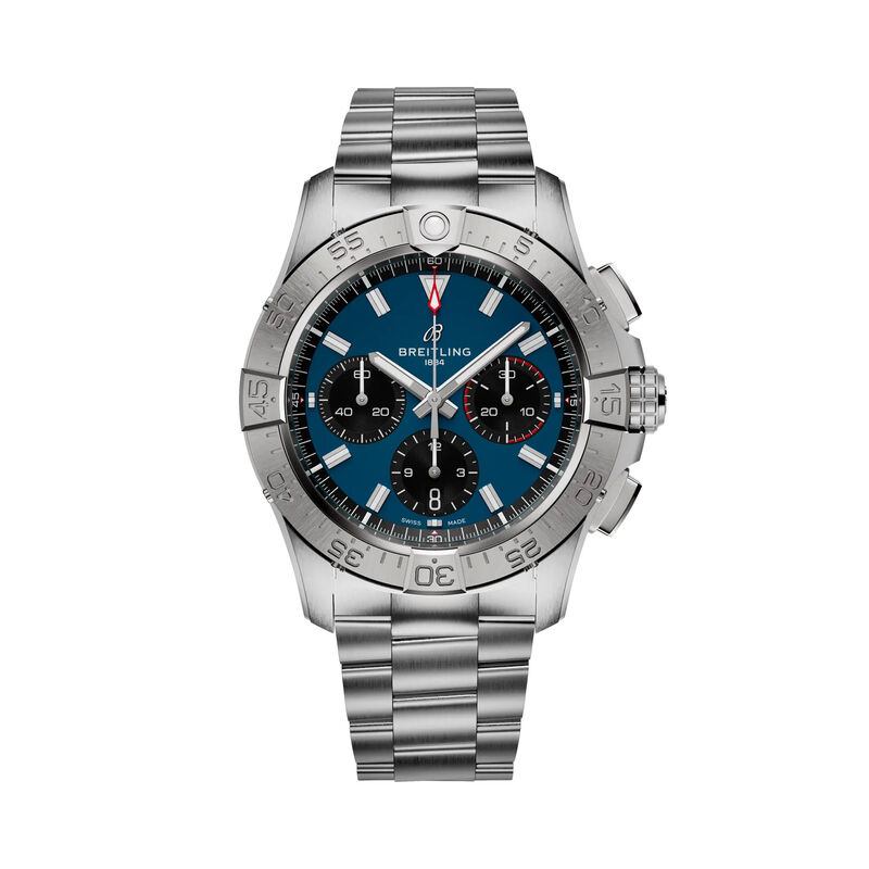 Breitling Avenger BO1 Chronograph Blue Dial Stainless Steel Bracelet, 42 mm image number 0