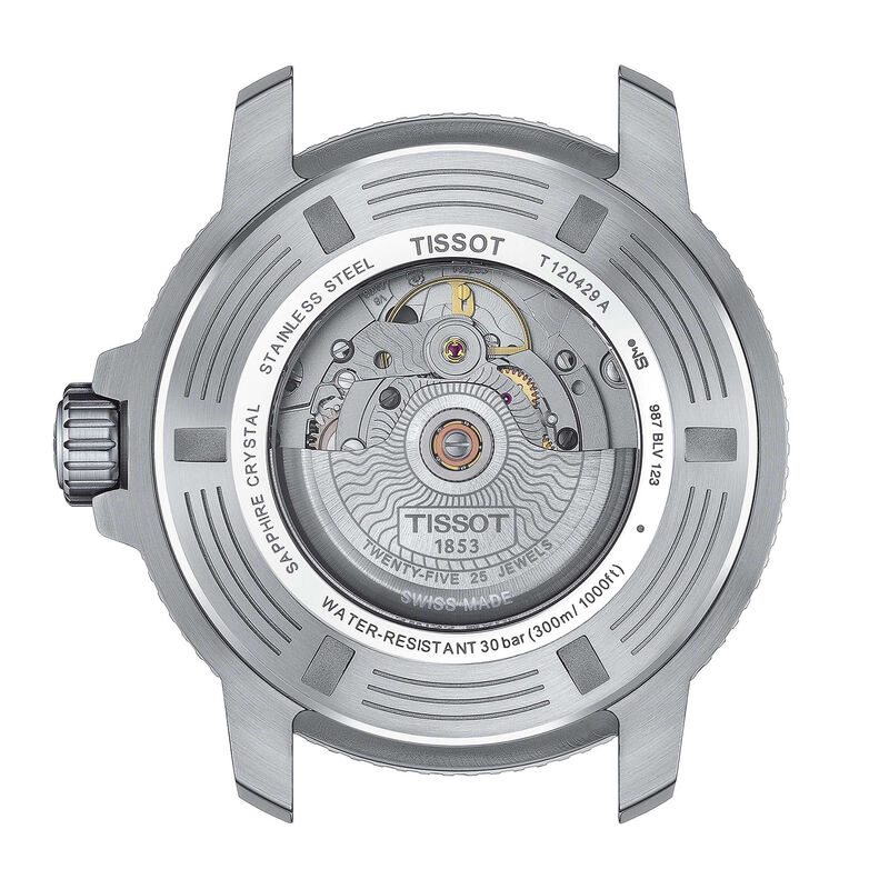 TISSOT Sea Star 1000 Powermatic 80 GMT Black Dial Watch, 46mm image number 2