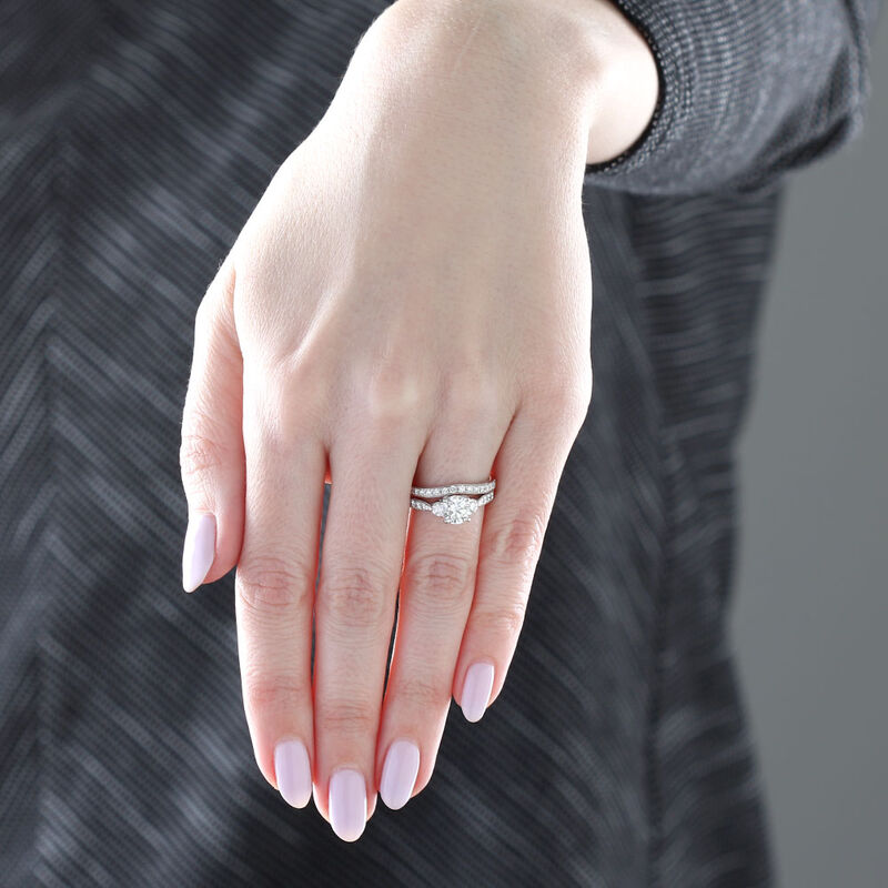 Diamond Bridal Set 14K image number 1