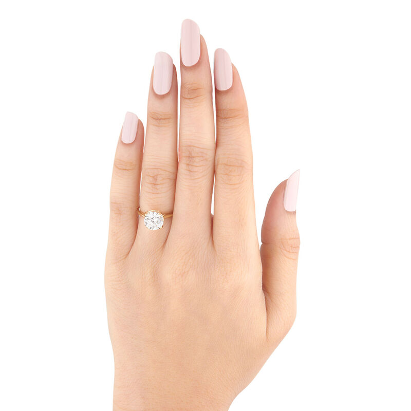 Bella Ponte "The Whisper" Engagement Ring Setting 14K image number 4