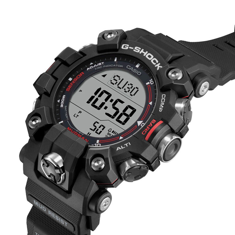 G-Shock Master of G - Land Mudman Watch Black Resin Case and Strap, 56.7mm image number 3
