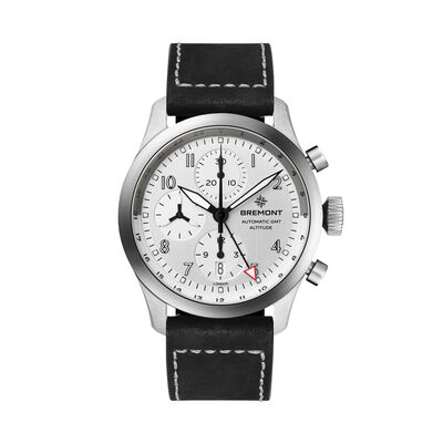 Bremont Altitude Chronograph GMT Silver Dial Watch, 42mm