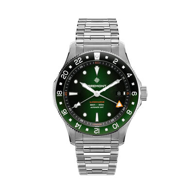 Bremont Supermarine GMT Green Blue Dial Watch, 40mm