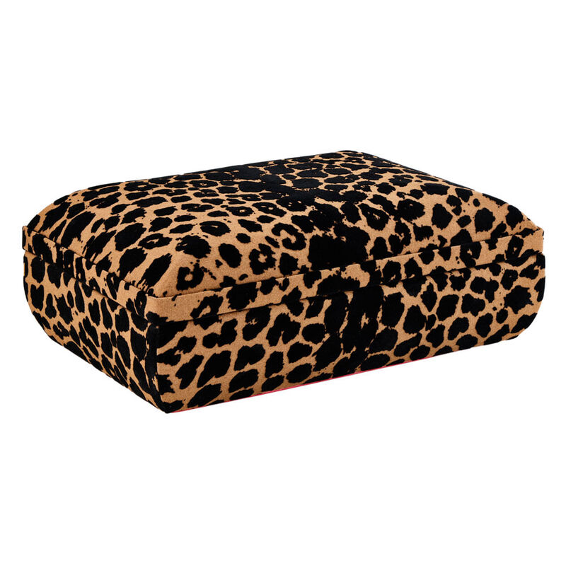 WOLF Savanna Leopard Print Medium Jewelry Box image number 2