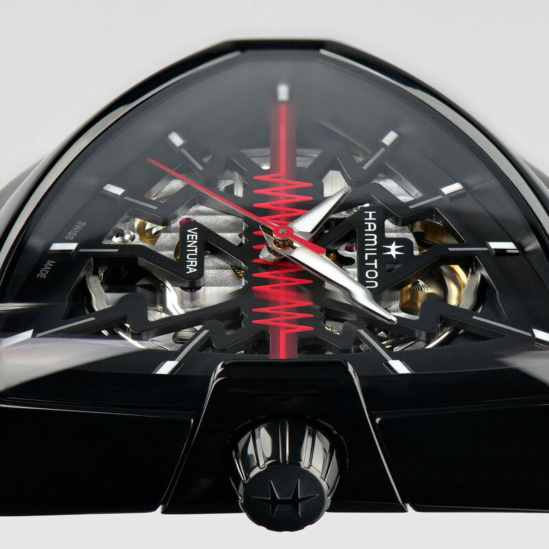 Hamilton Ventura Elvis80 Skeleton Automatic Watch, 42.5 x 44.6mm image number 2
