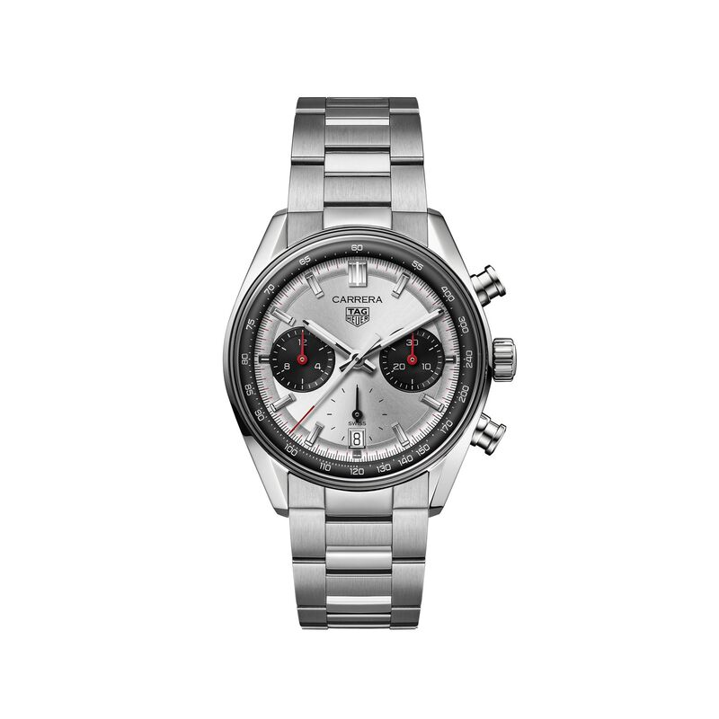 TAG Heuer Carrera Chronograph White Dial, 39mm image number 0