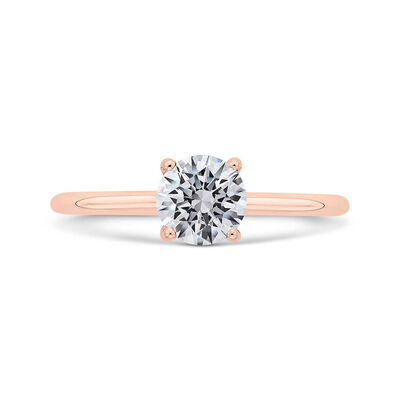 Bella Ponte "The Whisper" Rose Gold Engagement Ring Setting 14K