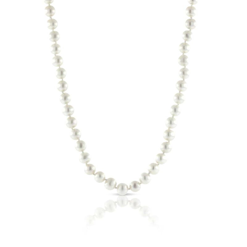 Cultured Freshwater Pearl Strand 14K, 18" image number 0