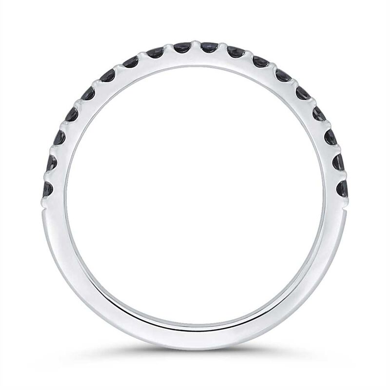 Bella Ponte Black Diamond Band 14K image number 3