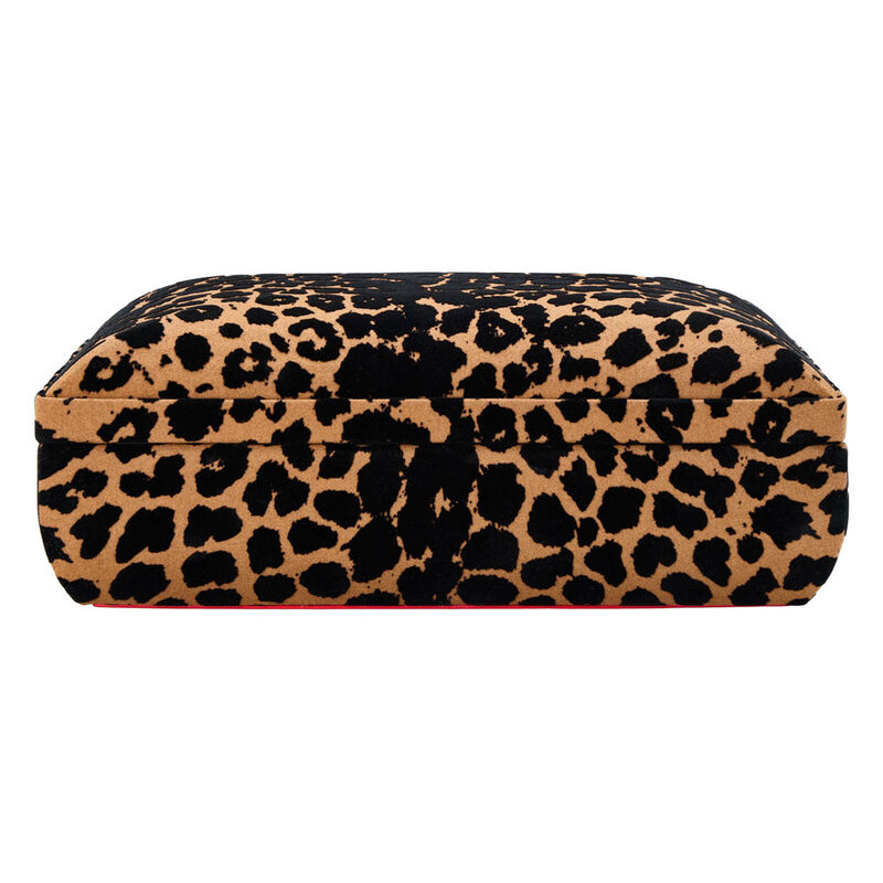 WOLF Savanna Leopard Print Medium Jewelry Box image number 1