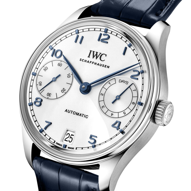 IWC Portugieser Automatic 42 Silver Dial Watch, 42.4mm image number 3