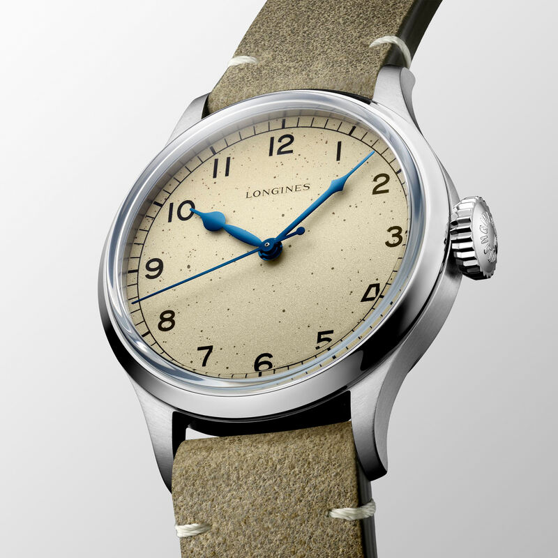 Longines Heritage Military Silver Dial Watch, 38.5mm image number 1
